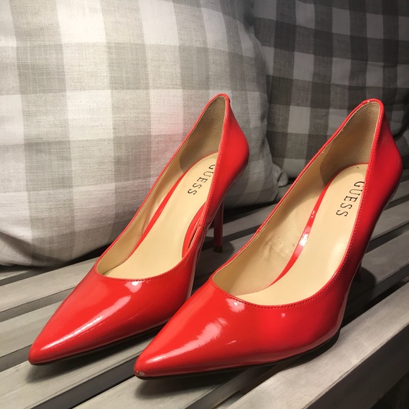 Guess Red Heels - Picture 2 of 3